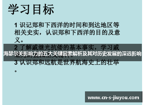 海瑟尔关影响力的五大关键因素解析及其对历史发展的深远影响